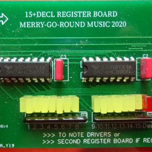 ODEON REGISTER BOARD TTL+ODE121PCB