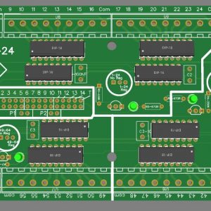 ODEON 64way Magnet Driver board 3 REGISTERS+ODE121PCB
