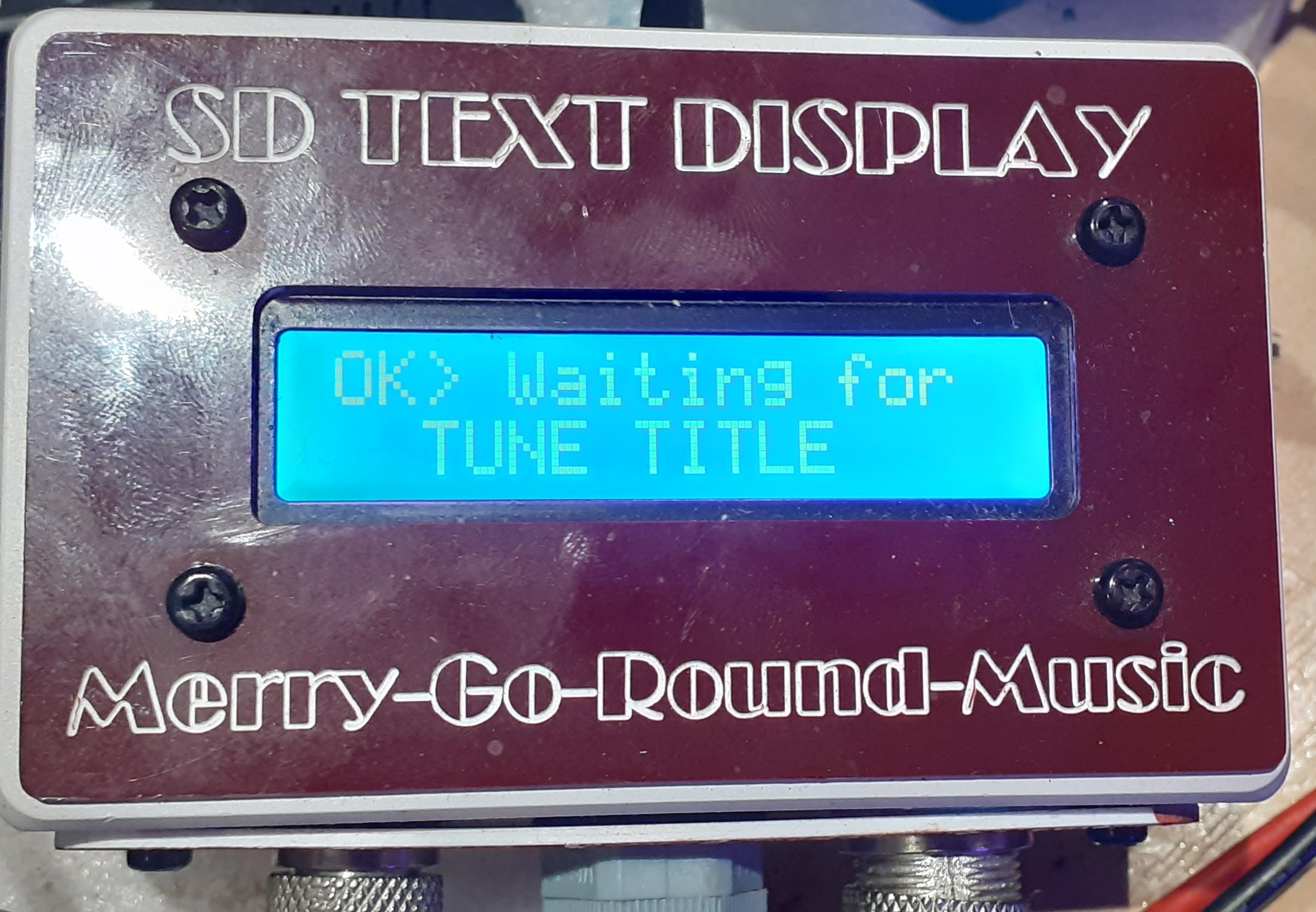 MIDI SCROLLING DISPLAY SIGN D